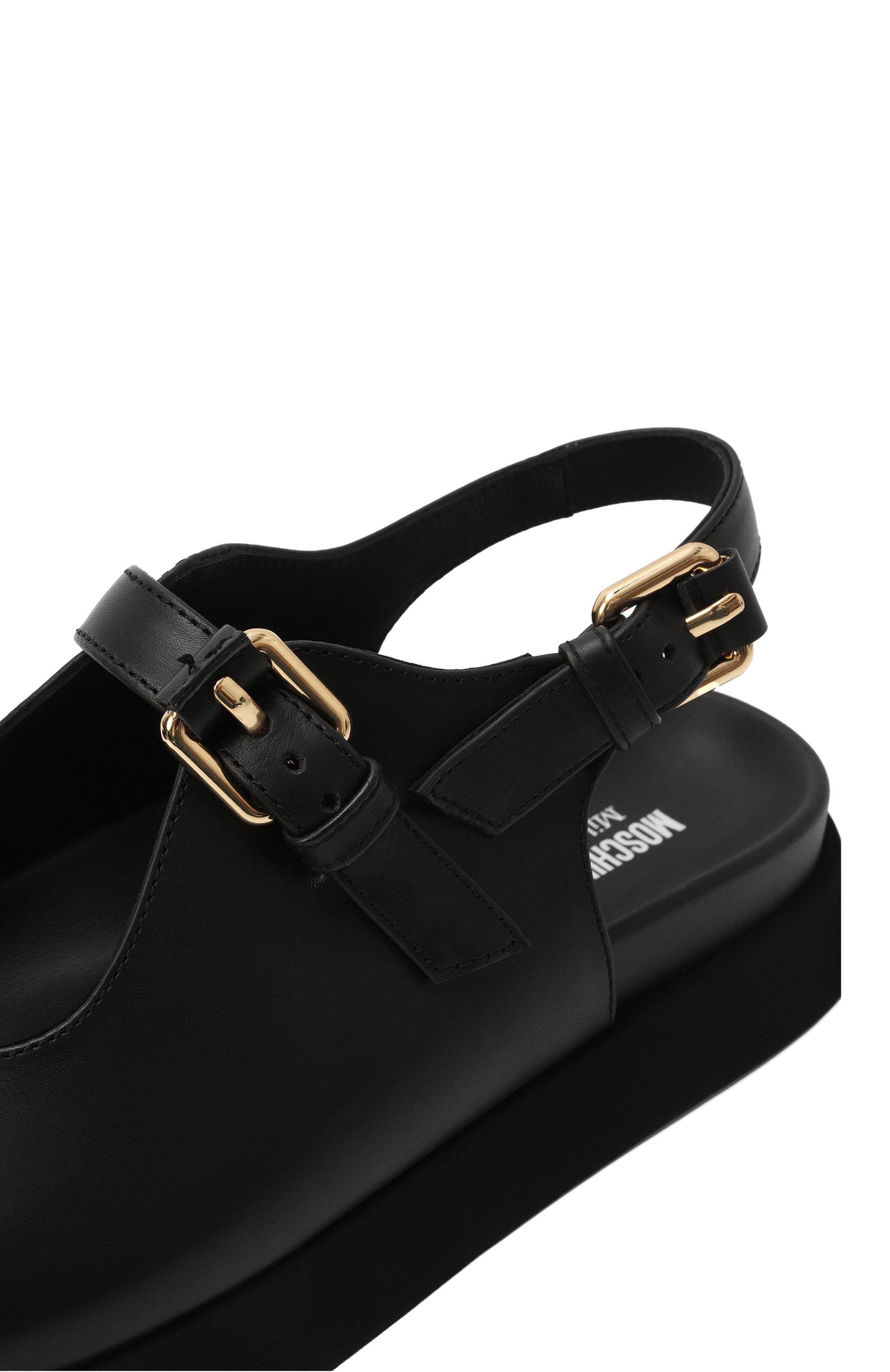 Кожаные сандалии MOSCHINO, арт. 16074/MF0, фото 7