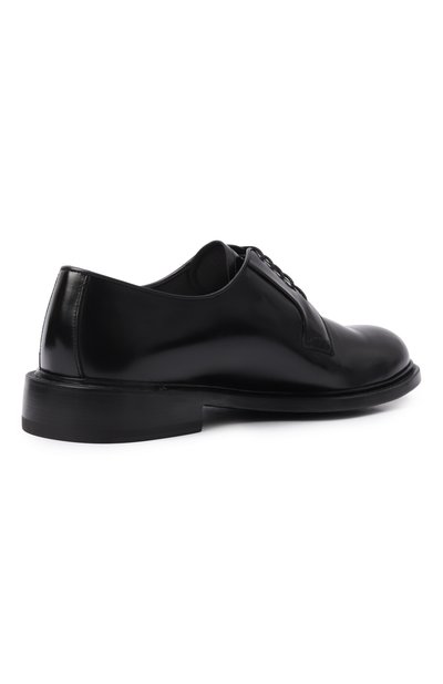 Кожаные дерби BARRETT черного цвета по цене 71600 руб., арт. 251U074.1/P0LISHED B, фото 4 Кожаные дерби BARRETT, арт. 251U074.1/P0LISHED B, фото 4