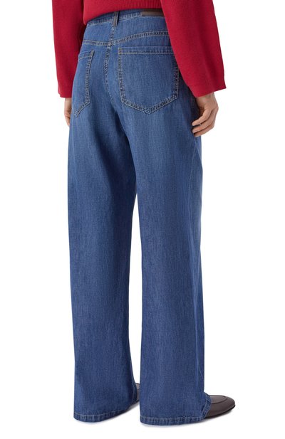 Джинсы baggy BRUNELLO CUCINELLI, арт. MH192P4039, фото 4