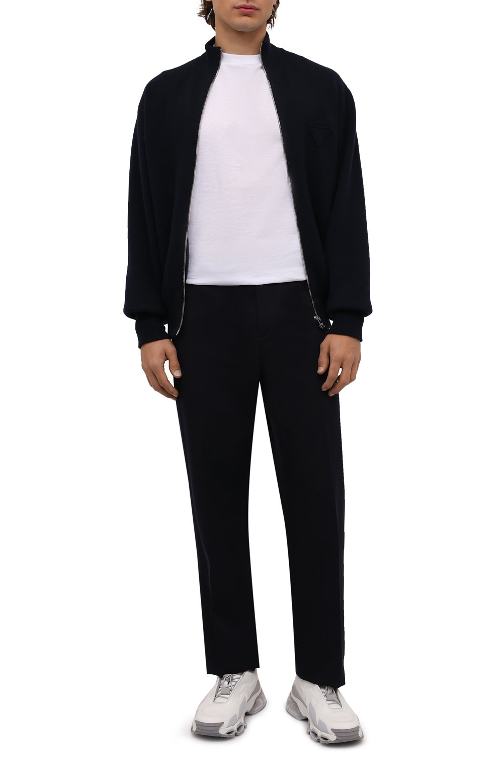 Кашемировый кардиган PRADA, арт. UMG067-1YB5-F0008-212, фото 2