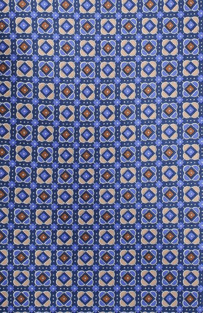 Шелковый галстук CANALI синего цвета по цене 10950 руб., арт. 18/HS02119, фото 3 Шелковый галстук CANALI, арт. 18/HS02119, фото 3