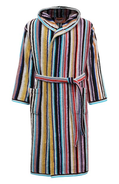 Мужской халат из хлопка и вискозы MISSONI, арт. 1C3AC99758/100