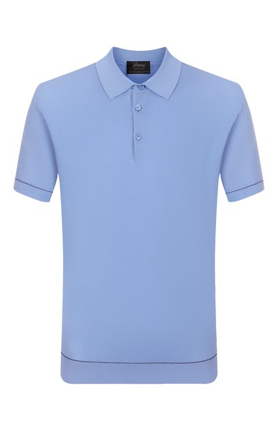 Мужская хлопковое поло BRIONI, арт. UMR200/P0K15