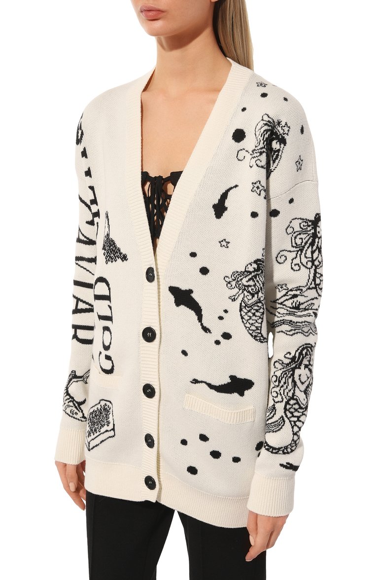 Кардиган из хлопка и шелка NERVURE, арт. 10041, фото 3