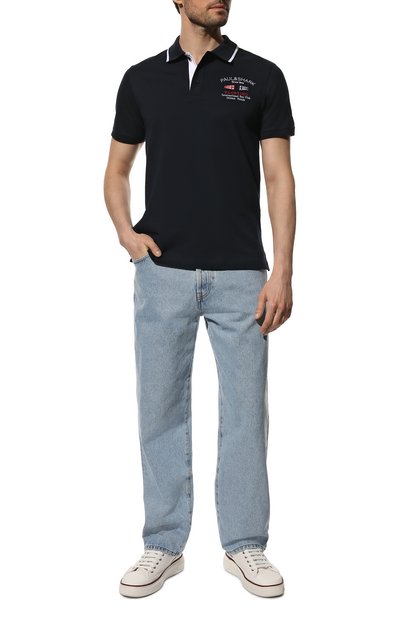 Хлопковое поло PAUL&SHARK, арт. 22411220/C00, фото 2