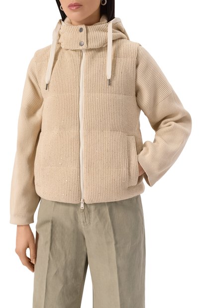 Пуховый жилет BRUNELLO CUCINELLI, арт. M0DVT2142, фото 3