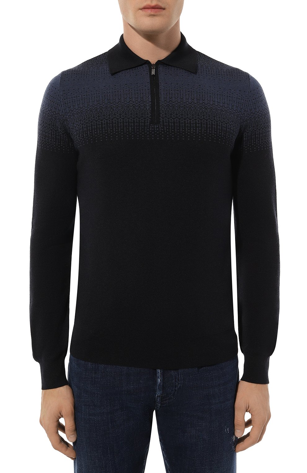 Поло из кашемира и шелка ZILLI, арт. KZP001M0230VSHA00, фото 3