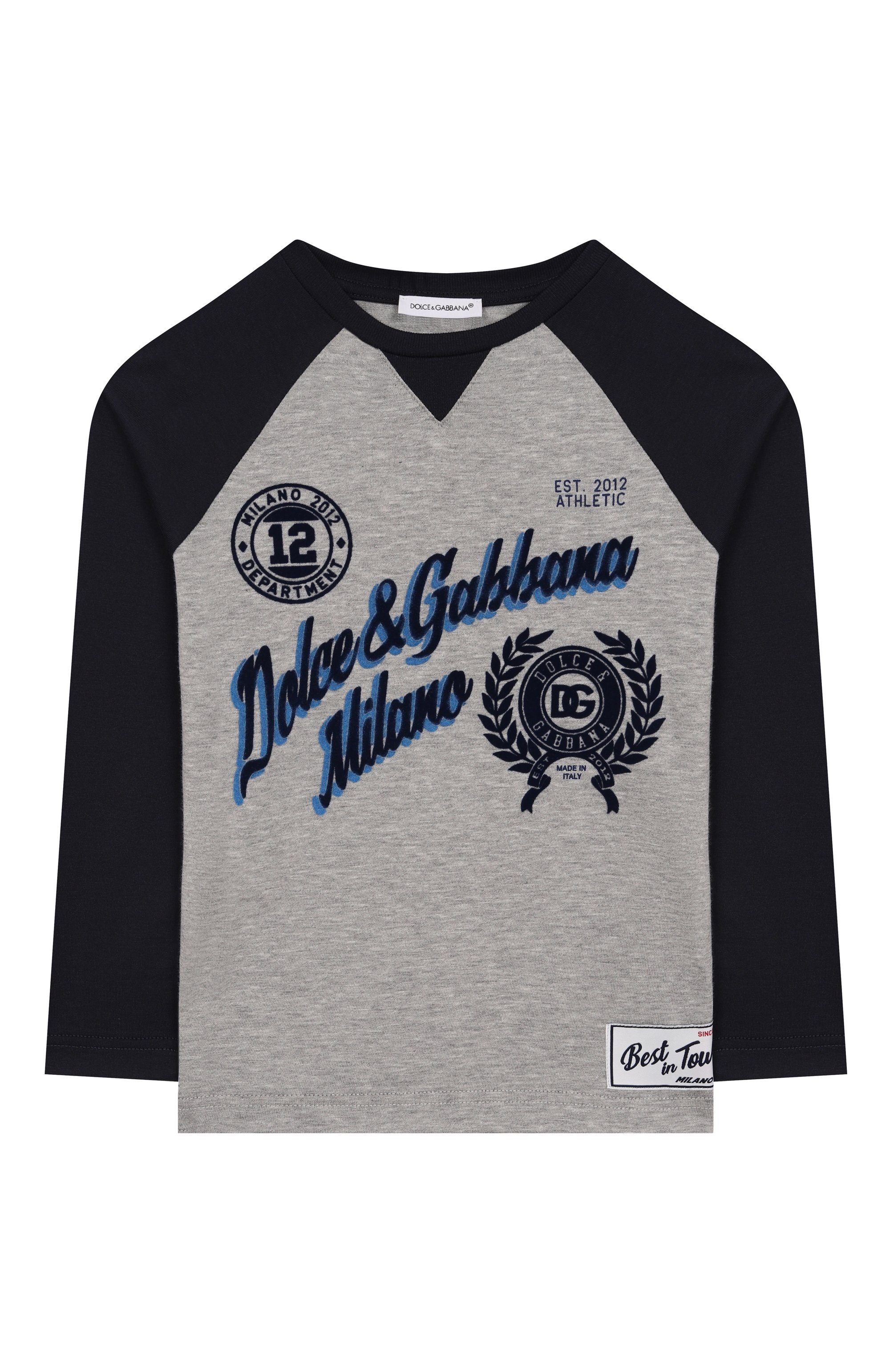 Хлопковый лонгслив DOLCE & GABBANA, арт. L4JTIX/G7PDR/2-6, фото 1