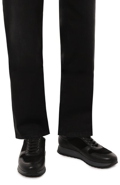 Кожаные кроссовки DOUCAL'S, арт. DU3223SYDNPJ660R, фото 3