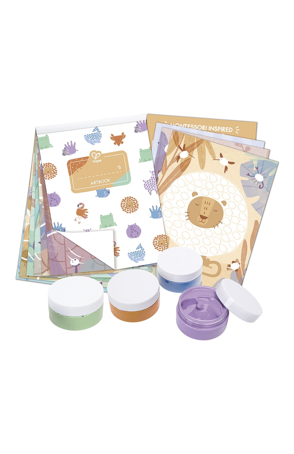 Пальчиковая раскраска юный пикассо HAPE, арт. E2005_HP, фото 2