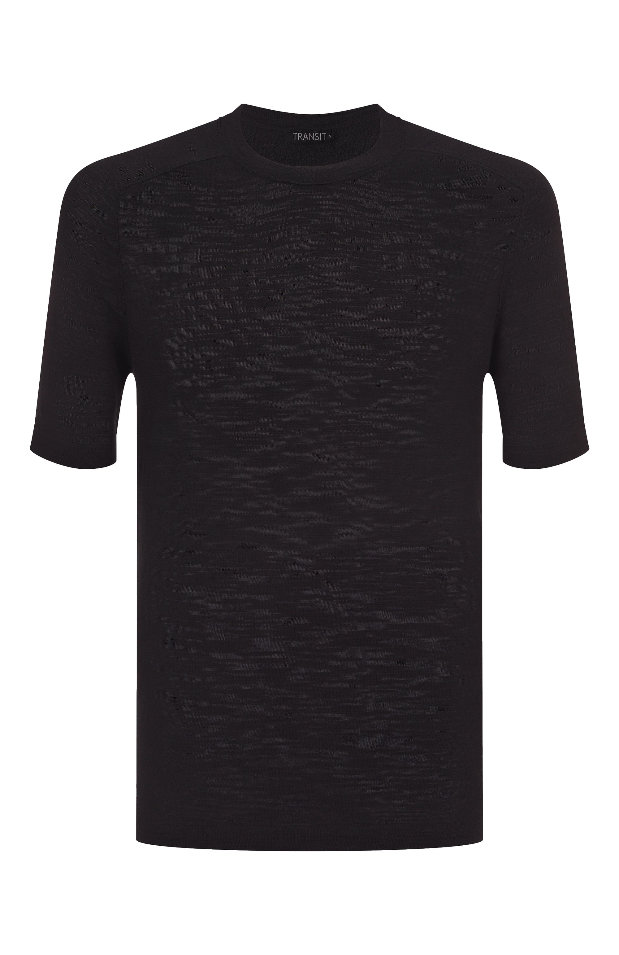 Футболка из хлопка и льна TRANSIT, арт. CFUTRZ8431, фото 1