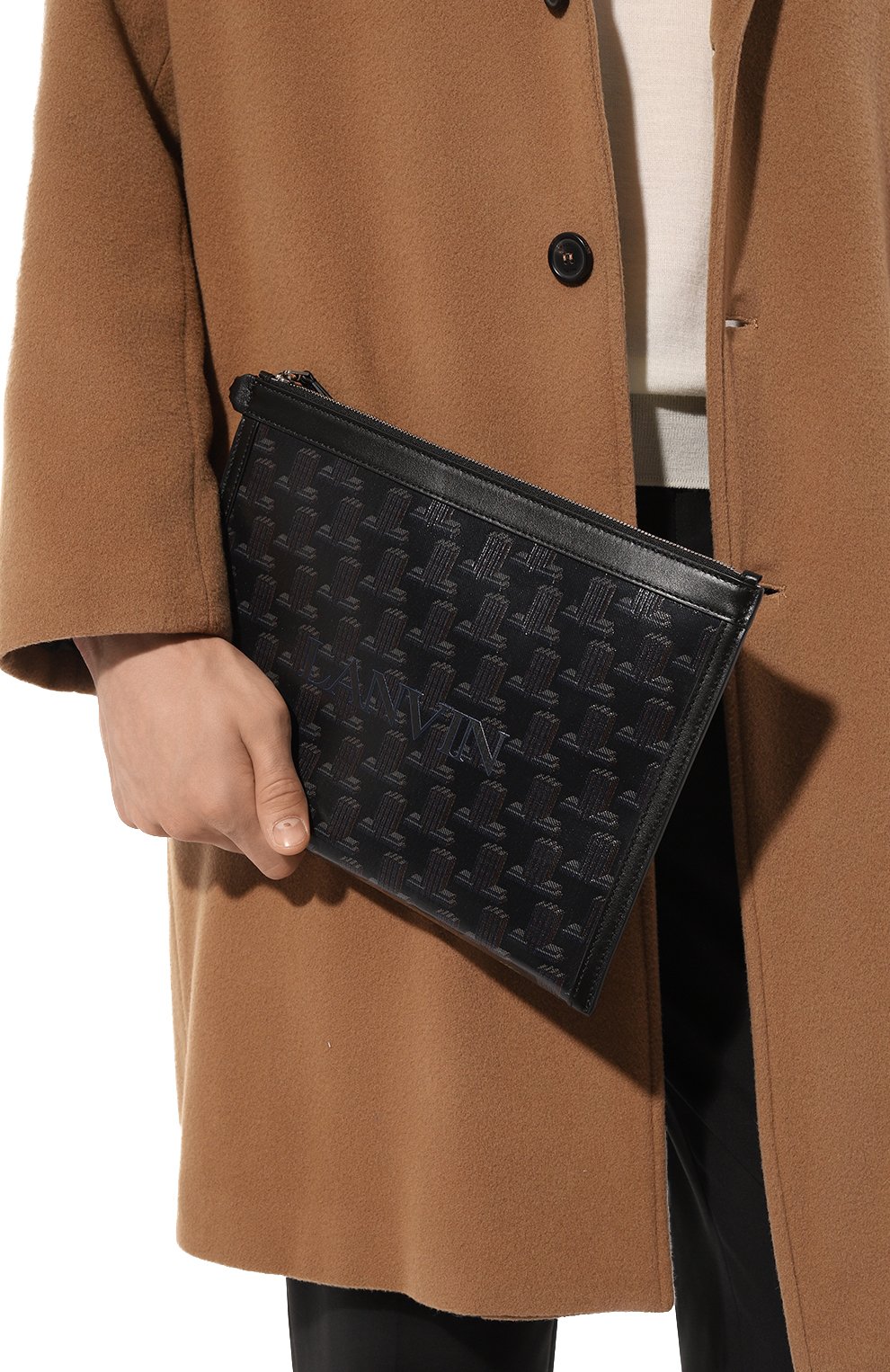 Папка для документов LANVIN темно-синего цвета по цене 64150 руб., арт. LM SLTP01/JLTE, фото 2 Папка для документов LANVIN, арт. LM SLTP01/JLTE, фото 2