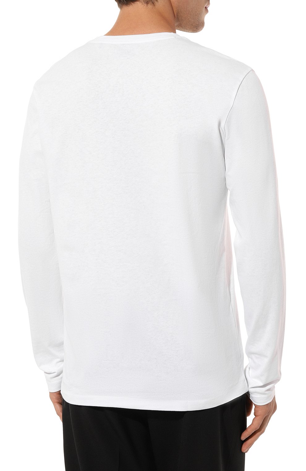 Хлопковый лонгслив BOSS ORANGE, арт. 50476192, фото 4