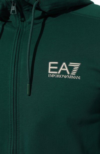 Хлопковая толстовка EA7, арт. 6DPM53/PJVRZ, фото 5