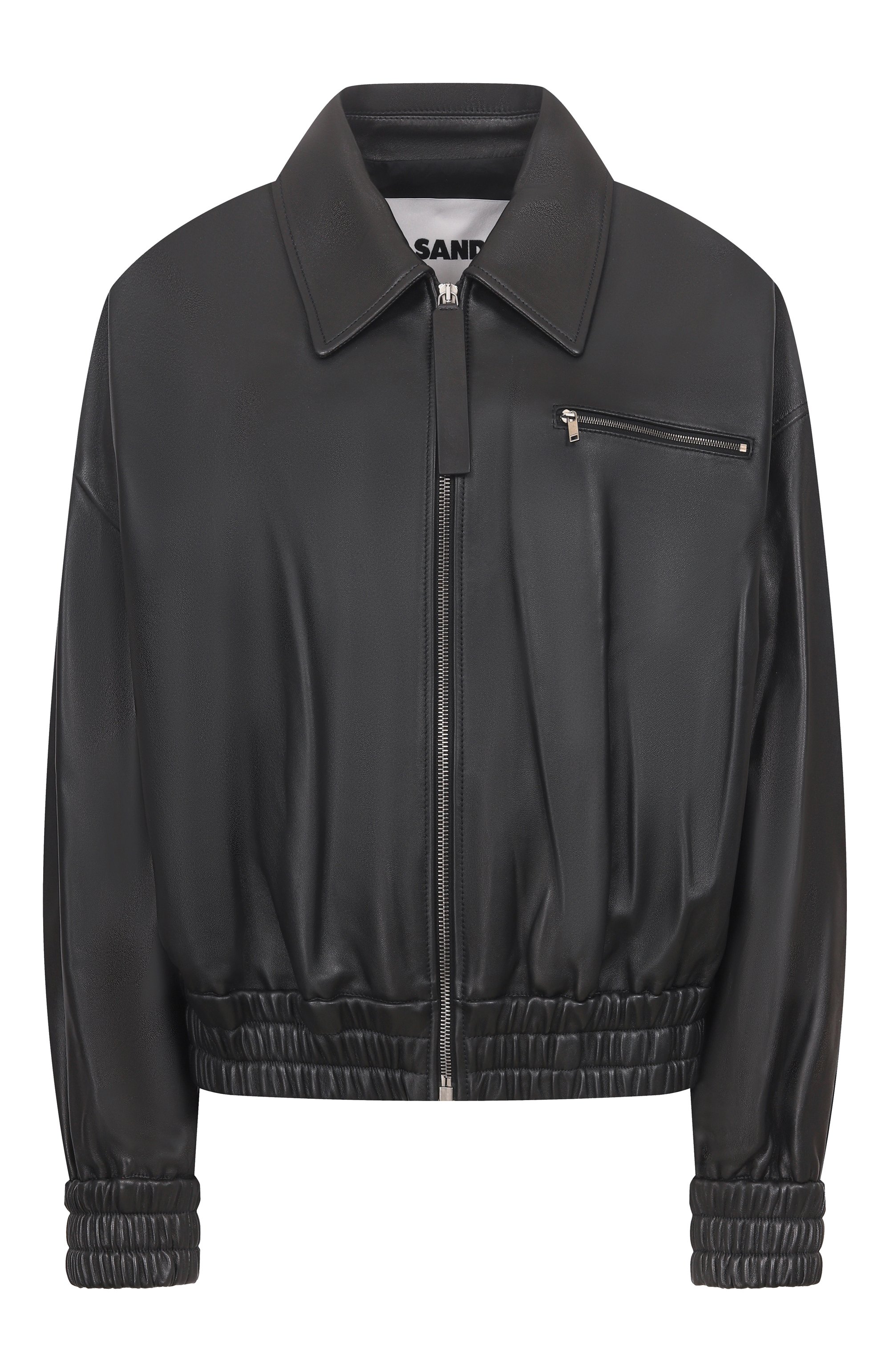 Кожаный бомбер JIL SANDER, арт. J02SW0048/J07187, фото 1