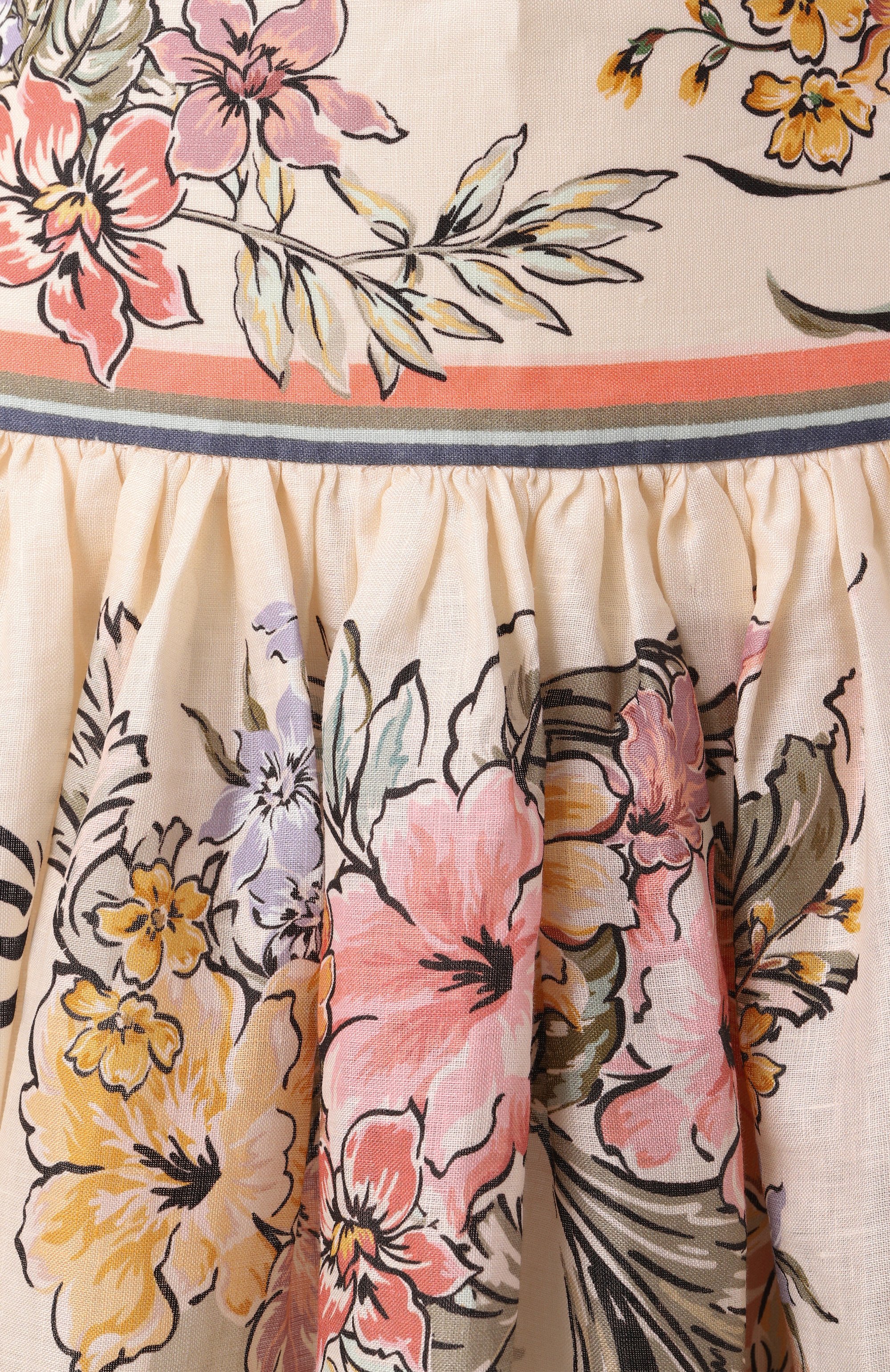 Льняная юбка ZIMMERMANN, арт. 1750SRS253, фото 6