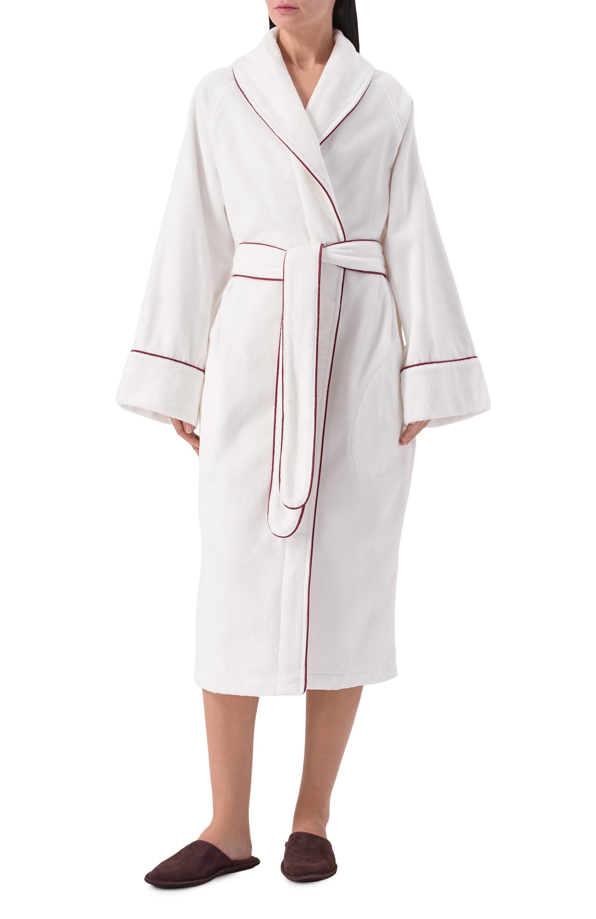 Хлопковый халат FRETTE, арт. F07091 D2060 G02M, фото 2