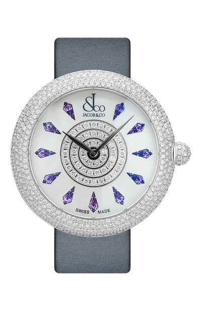 Женские часы brilliant half pave JACOB AND CO, арт. BQ030.10.RH.KH.A