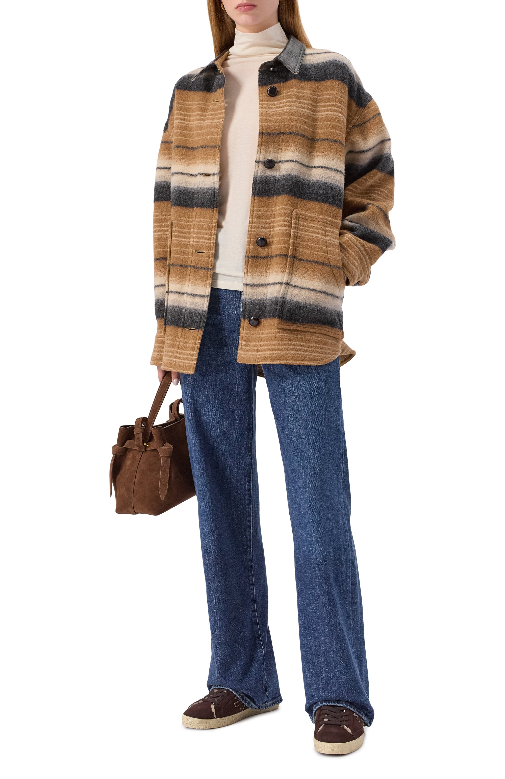 Водолазка из лиоцелла и шерсти BOSS кремового цвета по цене 15950 руб., арт. 50550639, фото 2 Водолазка из лиоцелла и шерсти BOSS, арт. 50550639, фото 2