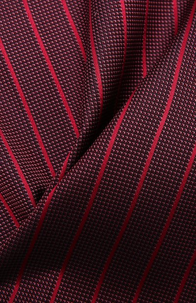 Шелковый платок GIORGIO ARMANI бордового цвета по цене 11850 руб., арт. 360023/2R914, фото 2 Шелковый платок GIORGIO ARMANI, арт. 360023/2R914, фото 2
