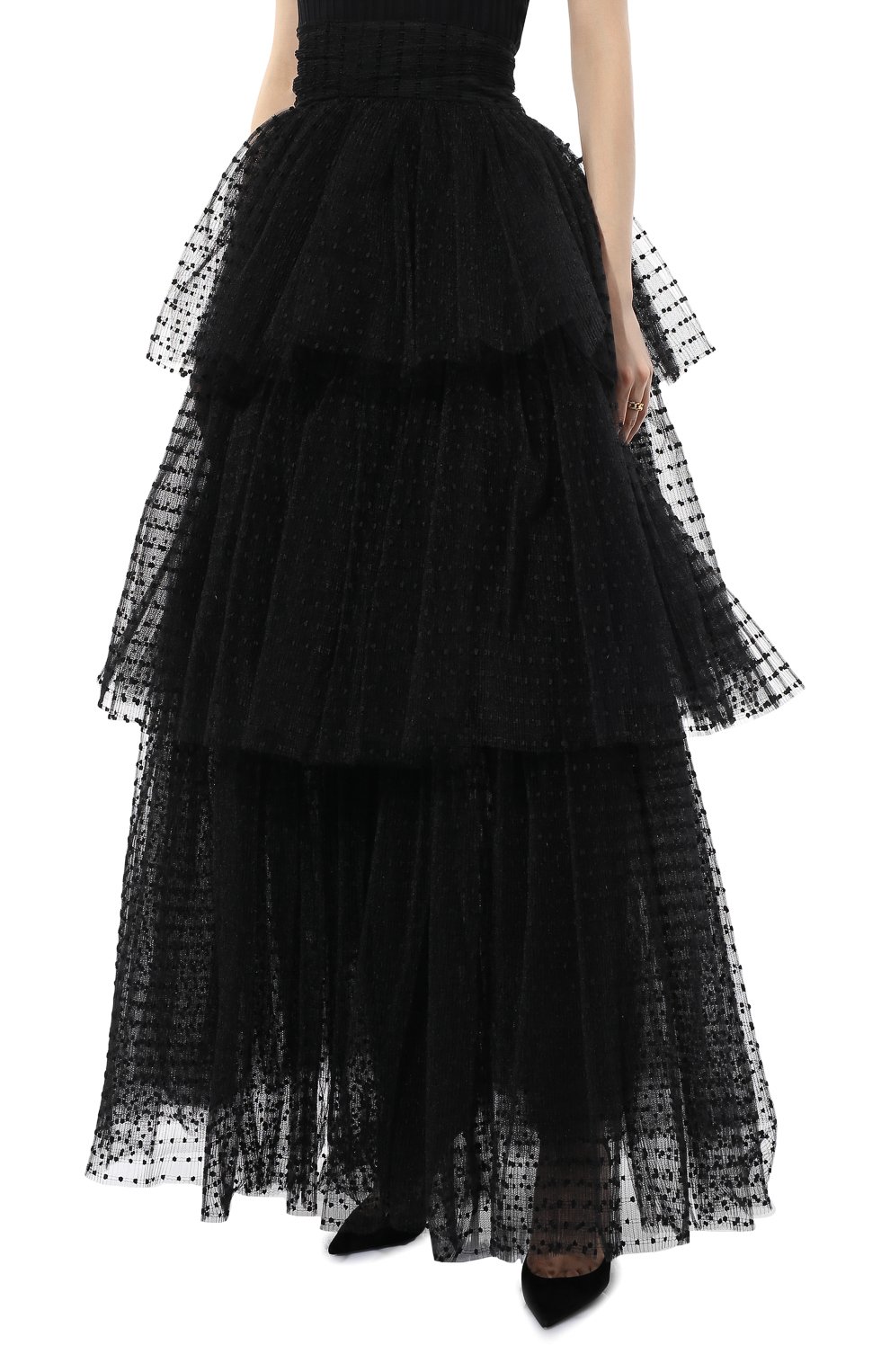 Юбка KALMANOVICH черного цвета по цене 38520 руб., арт. FW21K30, фото 3 Юбка KALMANOVICH, арт. FW21K30, фото 3