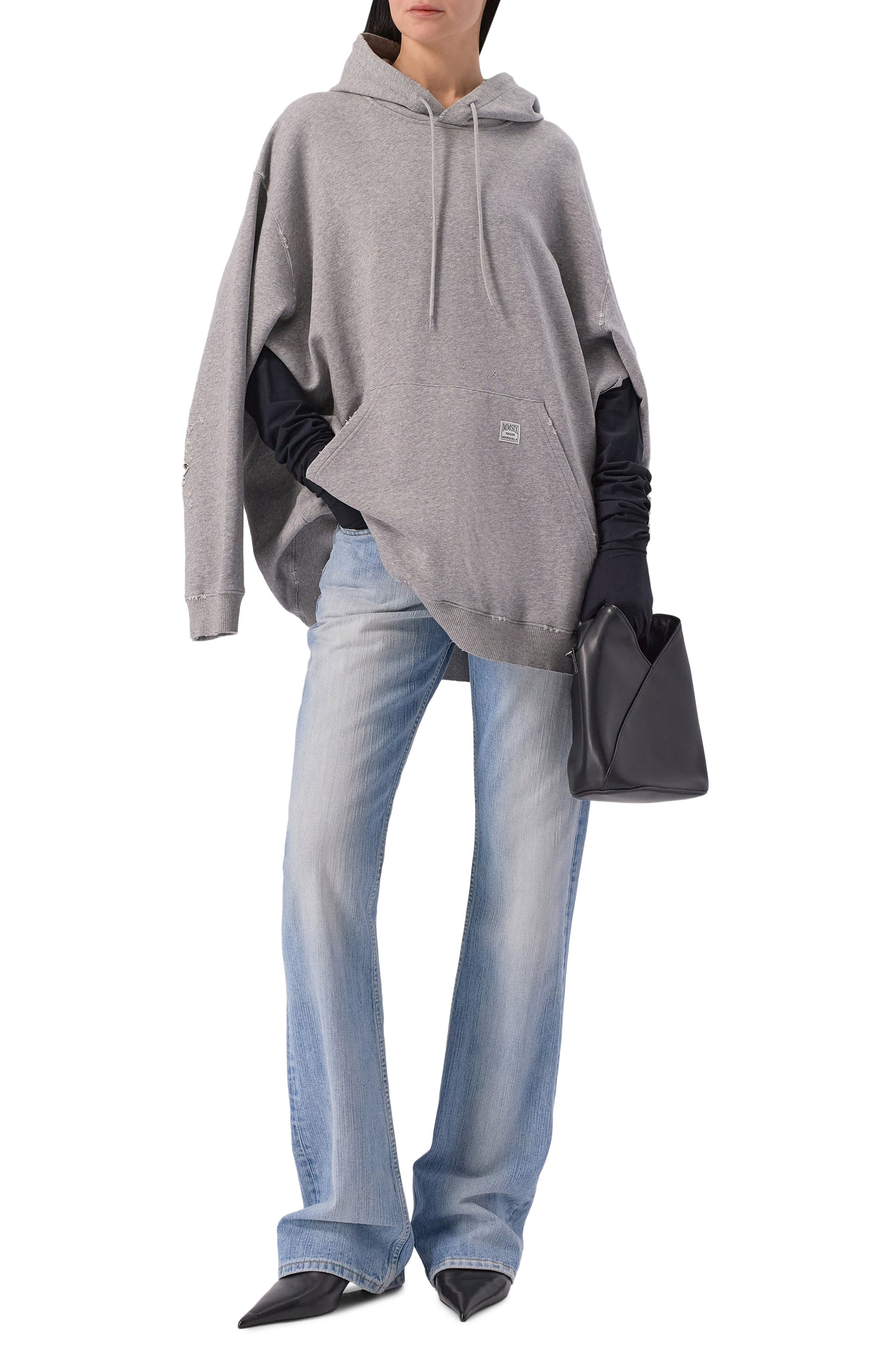 Хлопковое худи MM6, арт. S52DA0083/M25025, фото 2