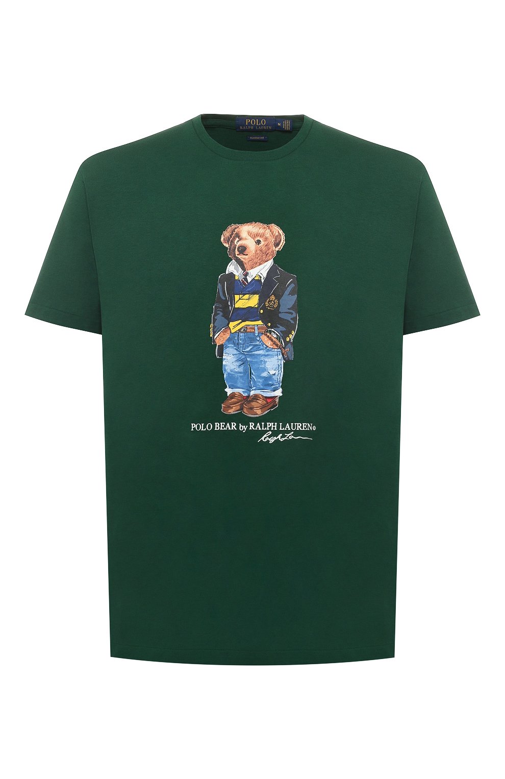 Хлопковая футболка  POLO RALPH LAUREN, арт. 710740346, фото 1