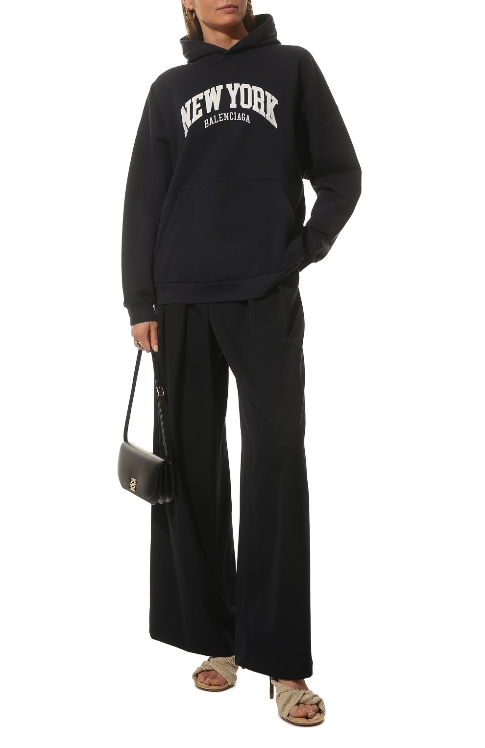 Хлопковое худи BALENCIAGA, арт. 675003/TLVM3, фото 2