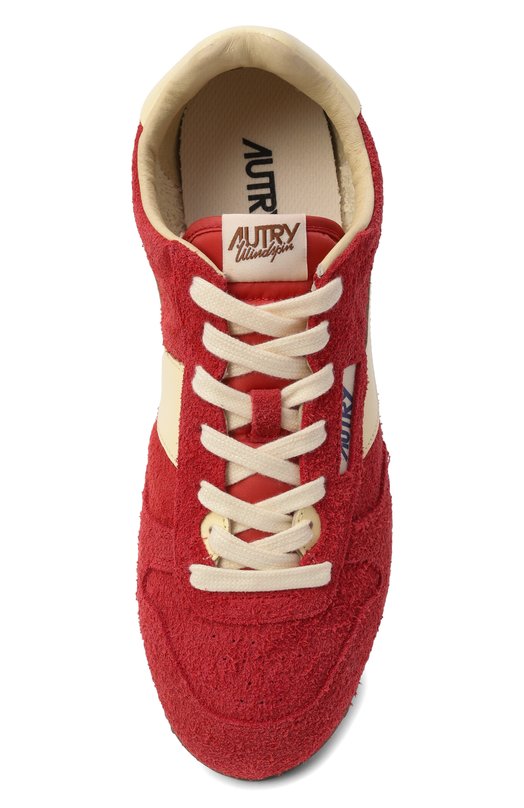 Замшевые кроссовки Windspin Autry A1UNWSLWUB08 Красный  A1UNWSLWUB08 Фото 6