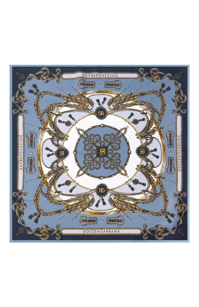 Шелковый платок DOLCE & GABBANA, арт. GQ348E/HI12A, фото 3