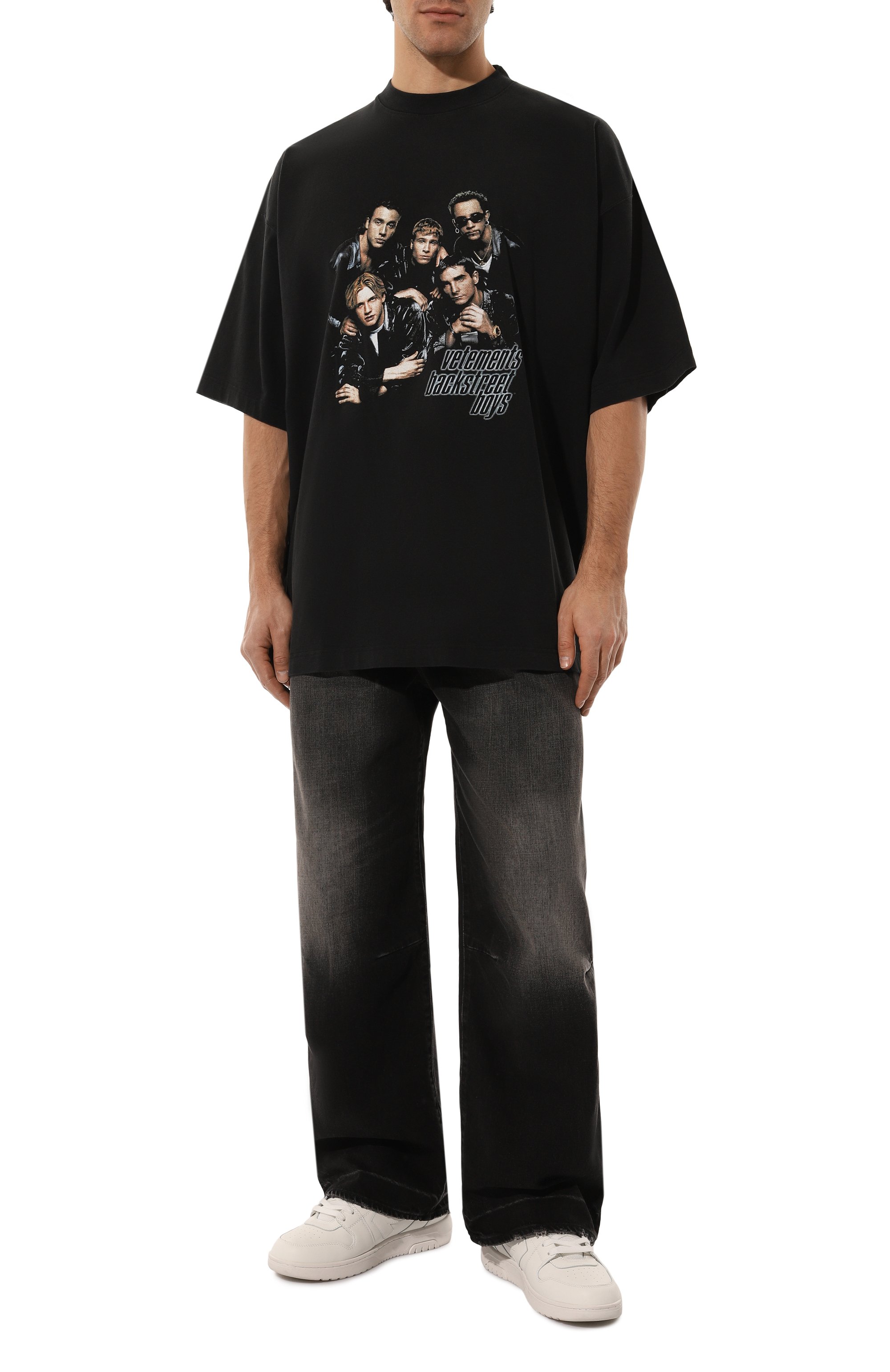 Хлопковая футболка VETEMENTS, арт. UA66TR620B, фото 5