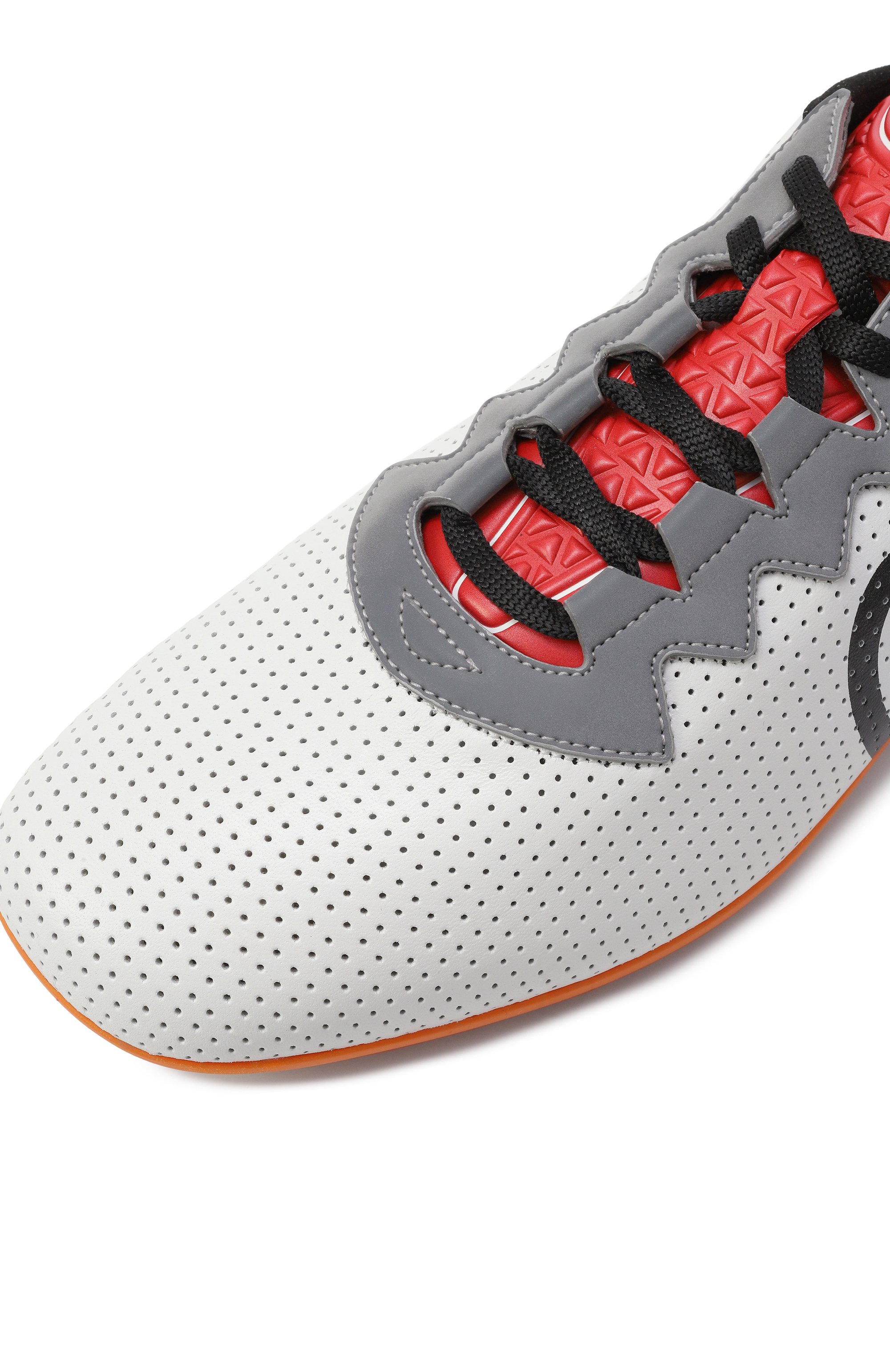 Кожаные кроссовки chromathon VALENTINO белого цвета по цене 95050 руб., арт. 6Y2S0J55/XBM, фото 7 Кожаные кроссовки chromathon VALENTINO, арт. 6Y2S0J55/XBM, фото 7