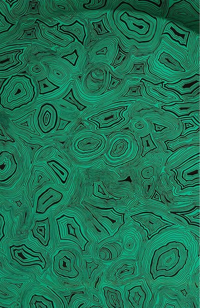 Поднос green malachite FORNASETTI, арт. C32Y102, фото 3