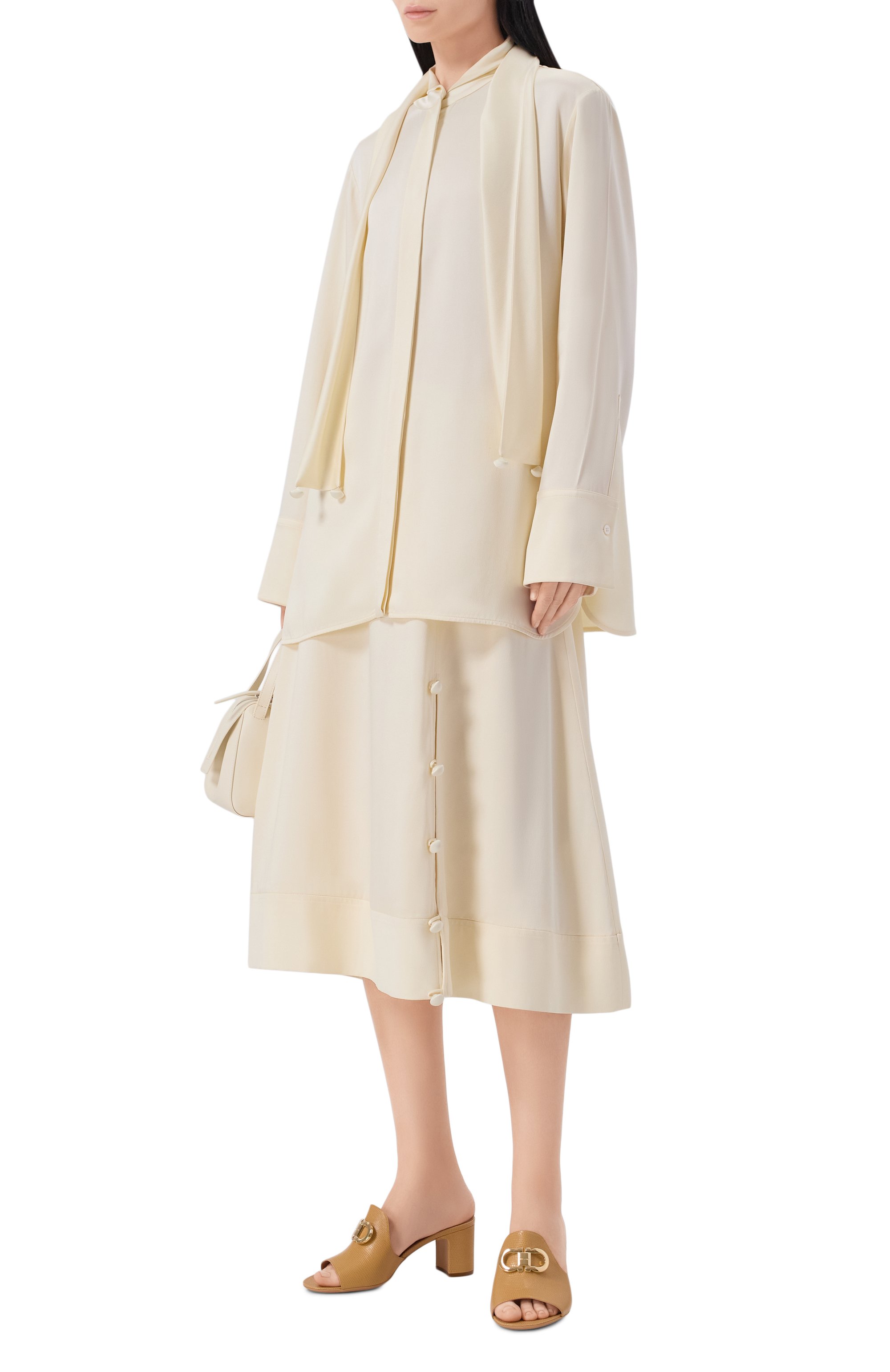 Кожаные мюли rexy 55 FERRAGAMO, арт. 01L321/790, фото 3