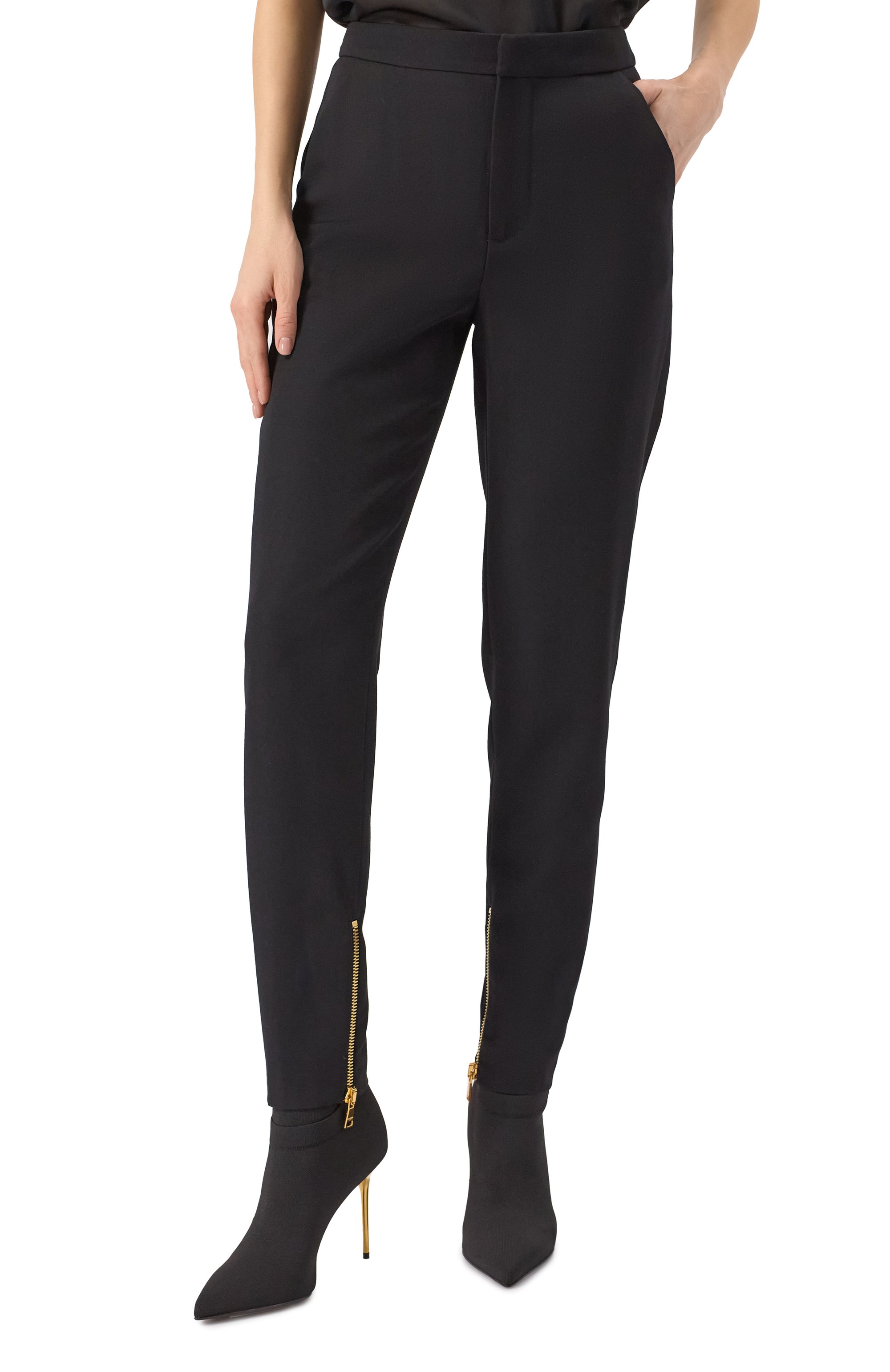 Шерстяные брюки BALMAIN, арт. EF0PM045/ME54, фото 3