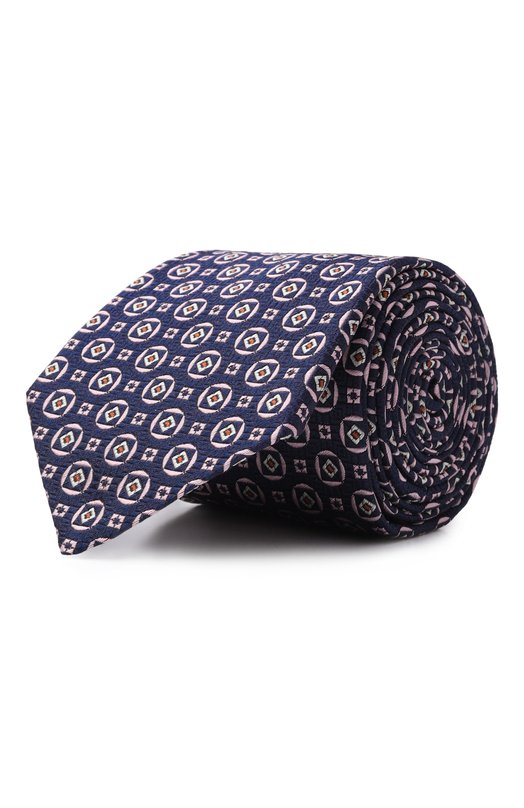 Шелковый галстук Canali 18/HJ04495 Синий 18/HJ04495