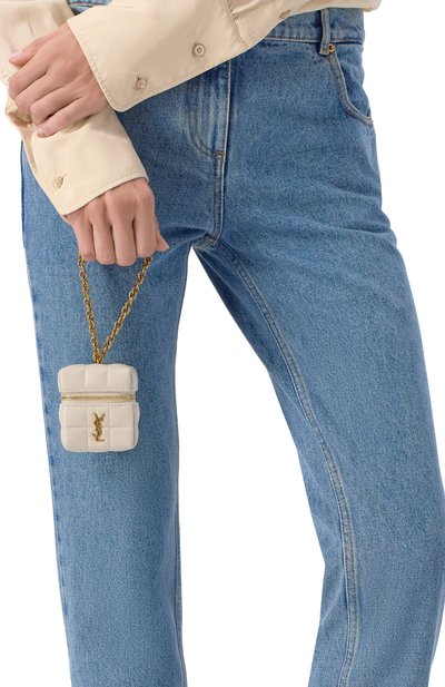 Сумка cassandre matelassé carré cube mini SAINT LAURENT, арт. 773592/AABVP, фото 2