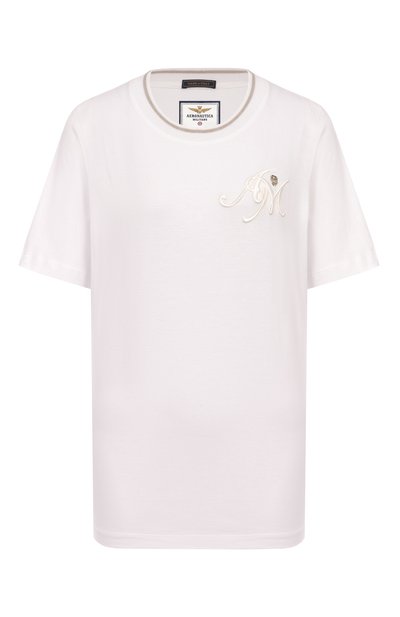 Женская хлопковая футболка AERONAUTICA MILITARE, арт. 251TS2409DJ638