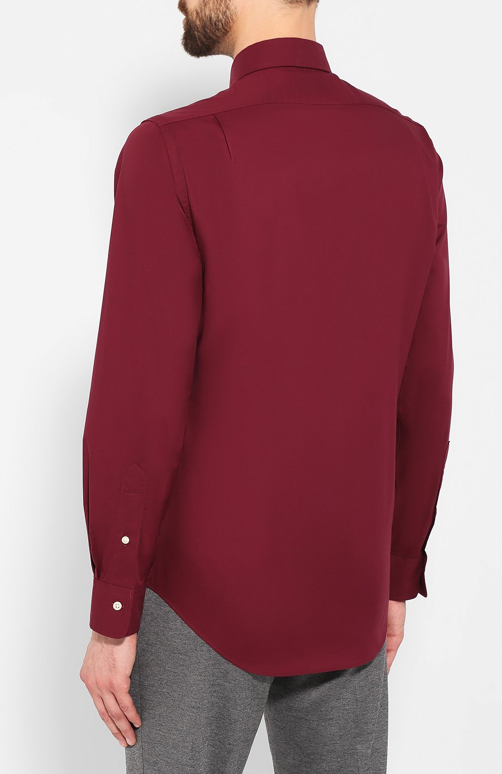 Хлопковая рубашка POLO RALPH LAUREN, арт. 710727720, фото 4