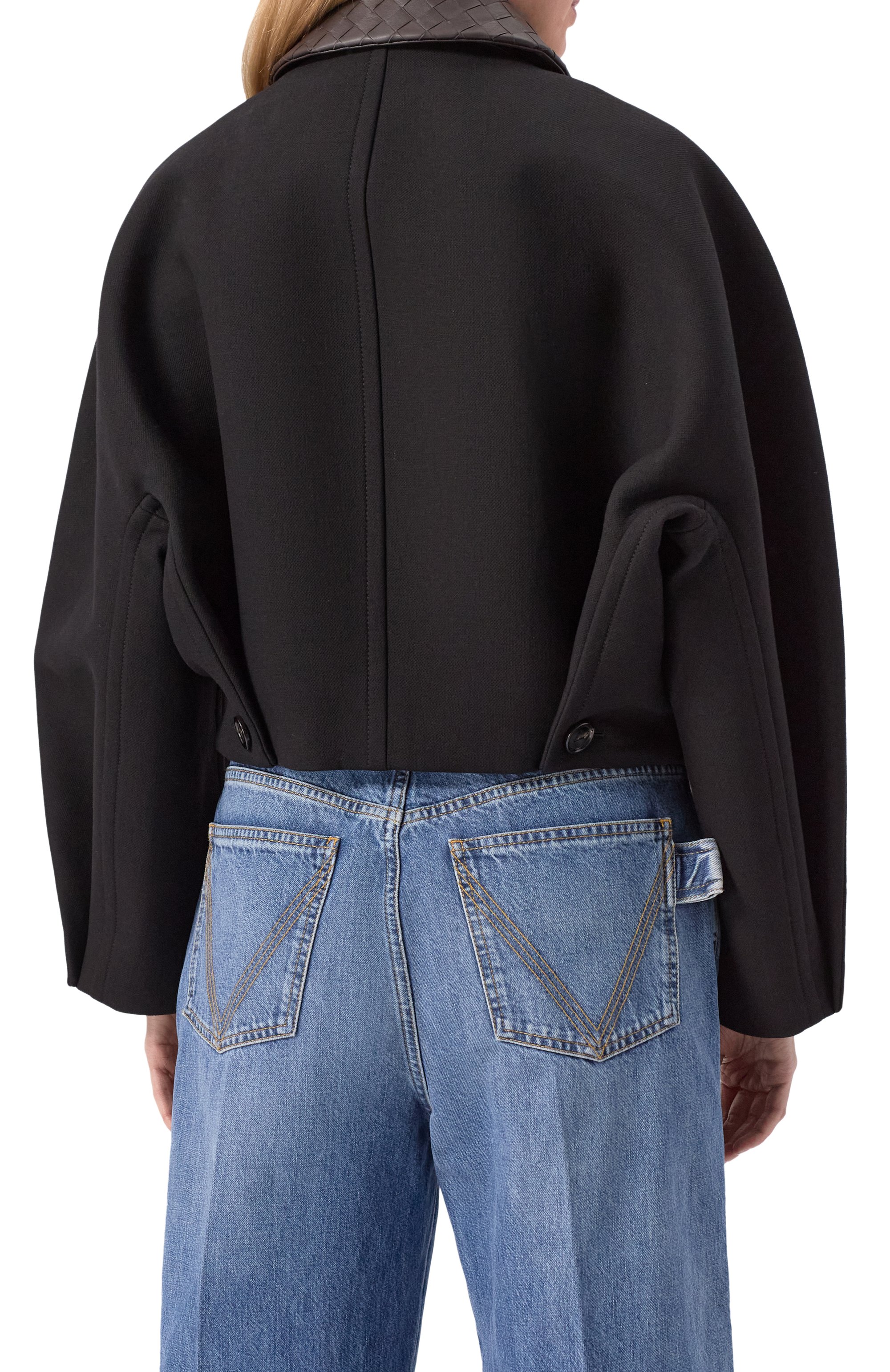 Куртка из хлопка и вискозы BOTTEGA VENETA, арт. 815402/V3PD0, фото 4