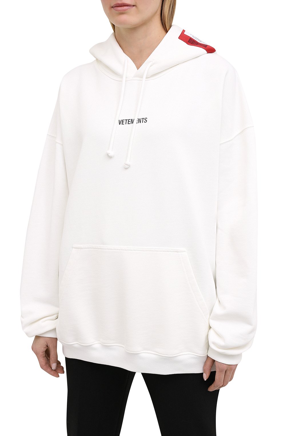 Хлопковое худи VETEMENTS, арт. UE51TR550W 1601/W, фото 3