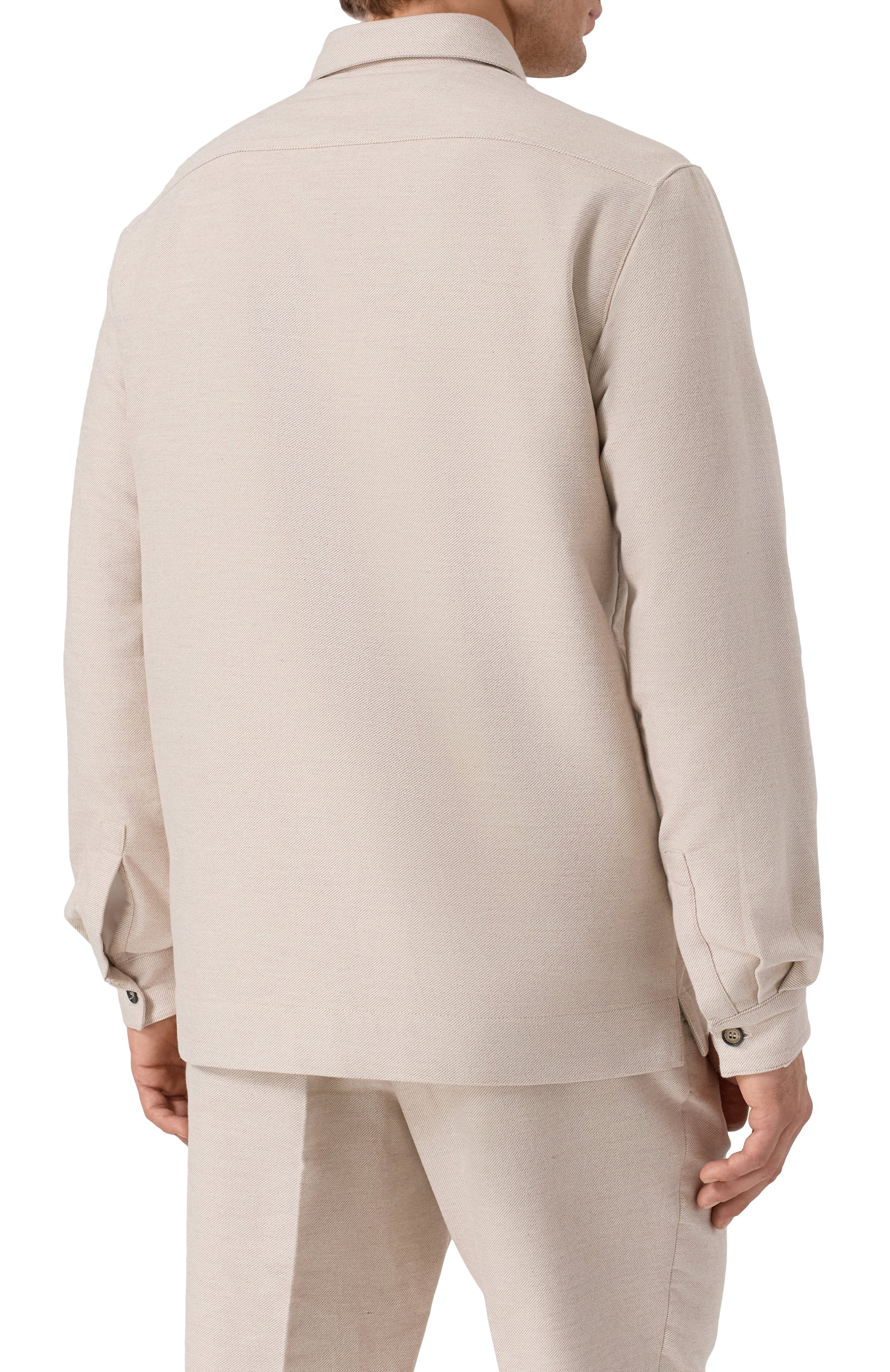 Рубашка из хлопка и кашемира PAUL&SHARK, арт. 15313346, фото 4