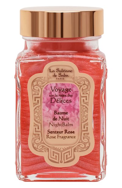 Женское ультрапитательный ночной бальзам для лица с розой (100ml) LA SULTANE DE SABA, арт. 3700448604187