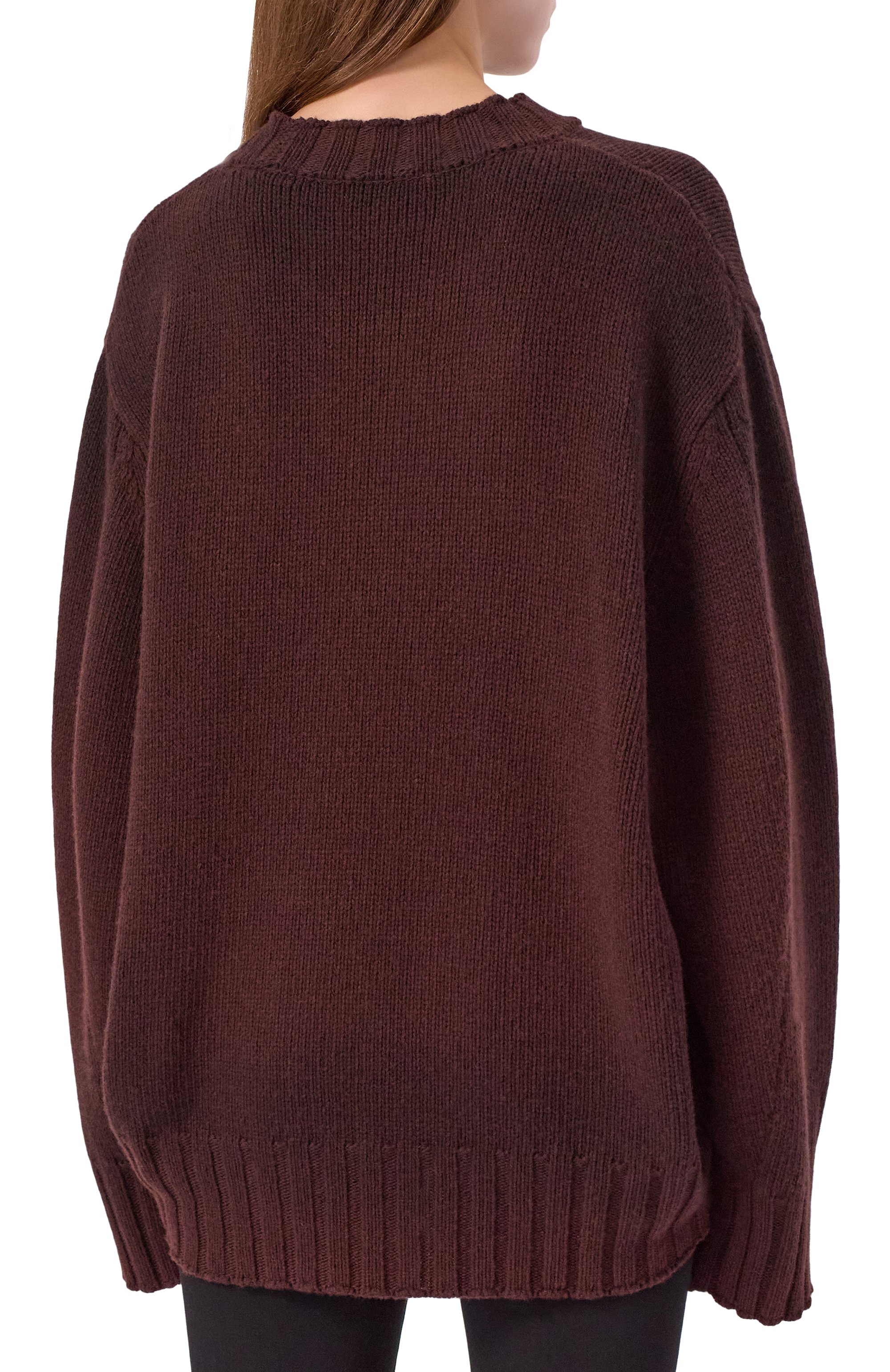 Свитер из шерсти и кашемира THE ATTICO, арт. 251WCK00126/KWS008SP, фото 4