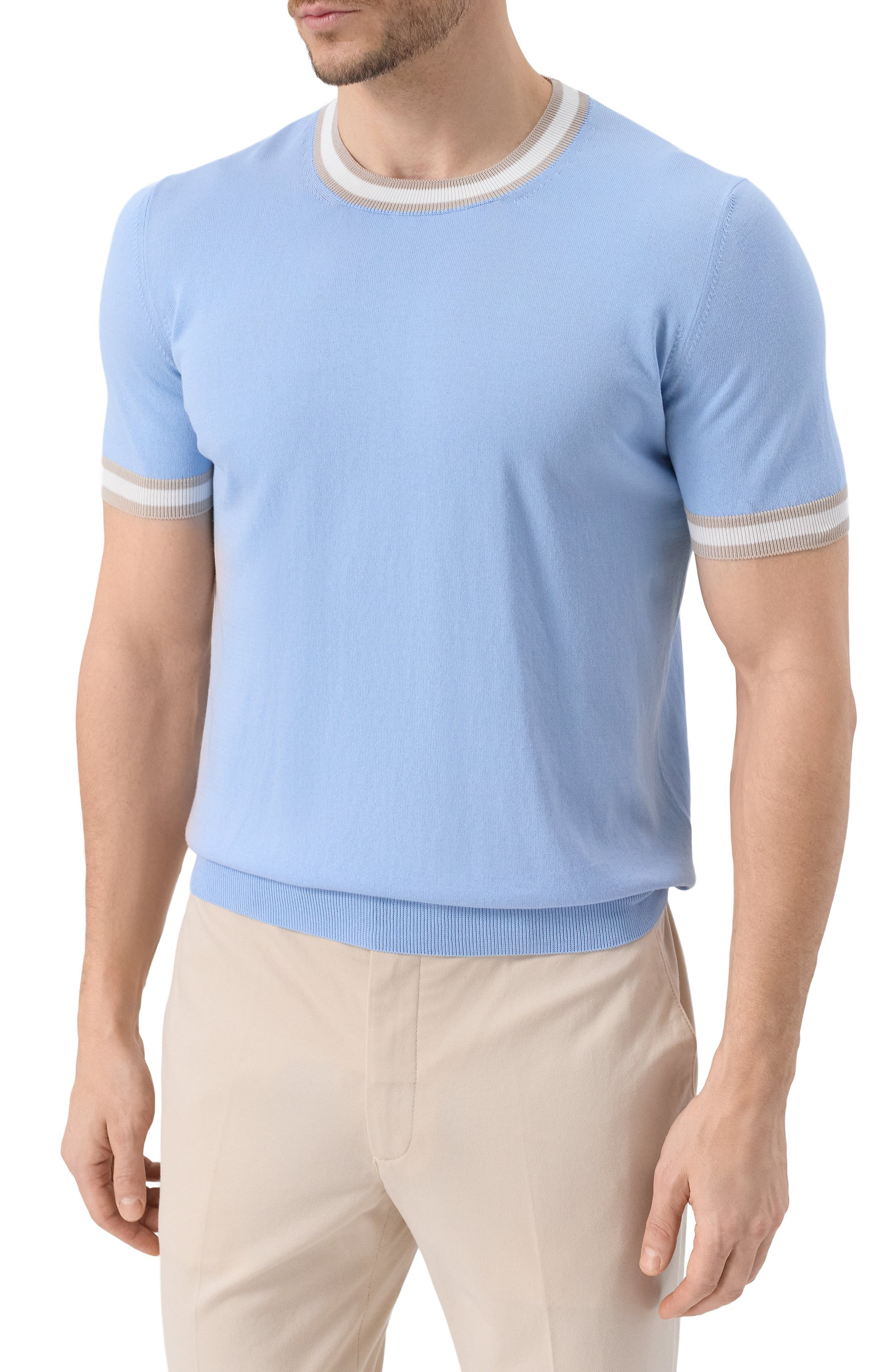 Хлопковый джемпер GRAN SASSO, арт. 57135/20671, фото 3