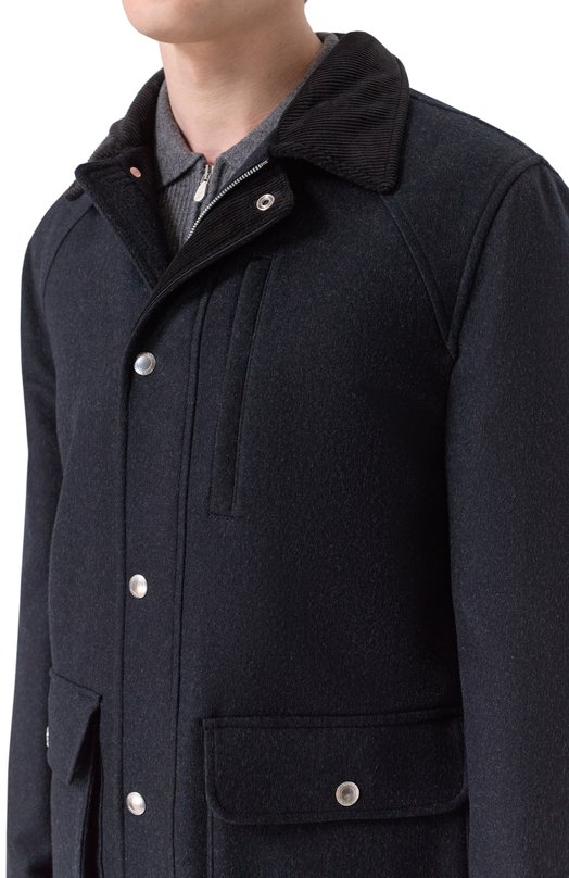 Шерстяная куртка Brunello Cucinelli MY4966382 Серый  MY4966382 Фото 5