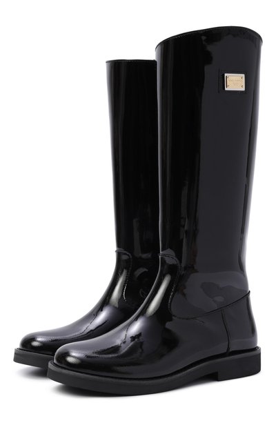Кожаные сапоги DOLCE & GABBANA, арт. D11431/A1067