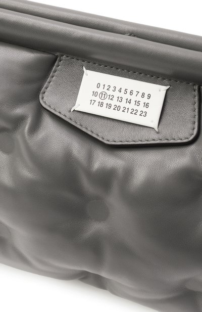 Сумка glam slam classique small MAISON MARGIELA серого цвета по цене 238000 руб., арт. SB1WG0028/P4300, фото 3 Сумка glam slam classique small MAISON MARGIELA, арт. SB1WG0028/P4300, фото 3