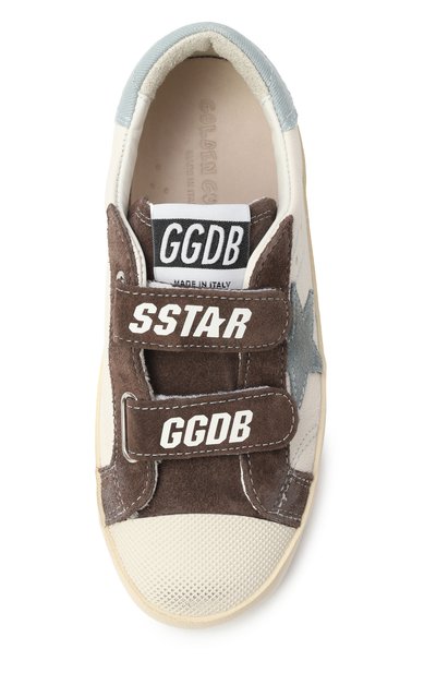 Кожаные к�еды old school GOLDEN GOOSE DELUXE BRAND, арт. GYF00111.F007429, фото 4