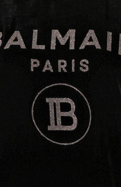 Футболка из смеси вискозы и шелка BALMAIN, арт. SF10447/V067, фото 5